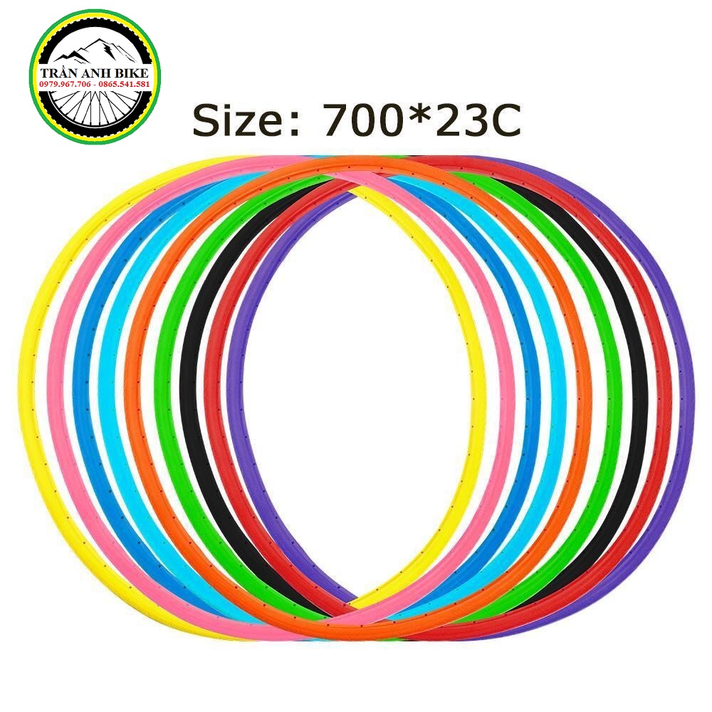 Lốp (Vỏ) Đặc Không Săm Xe Đạp Fixed Gear Single Speed 700x23C (23-622) - 1 Cái