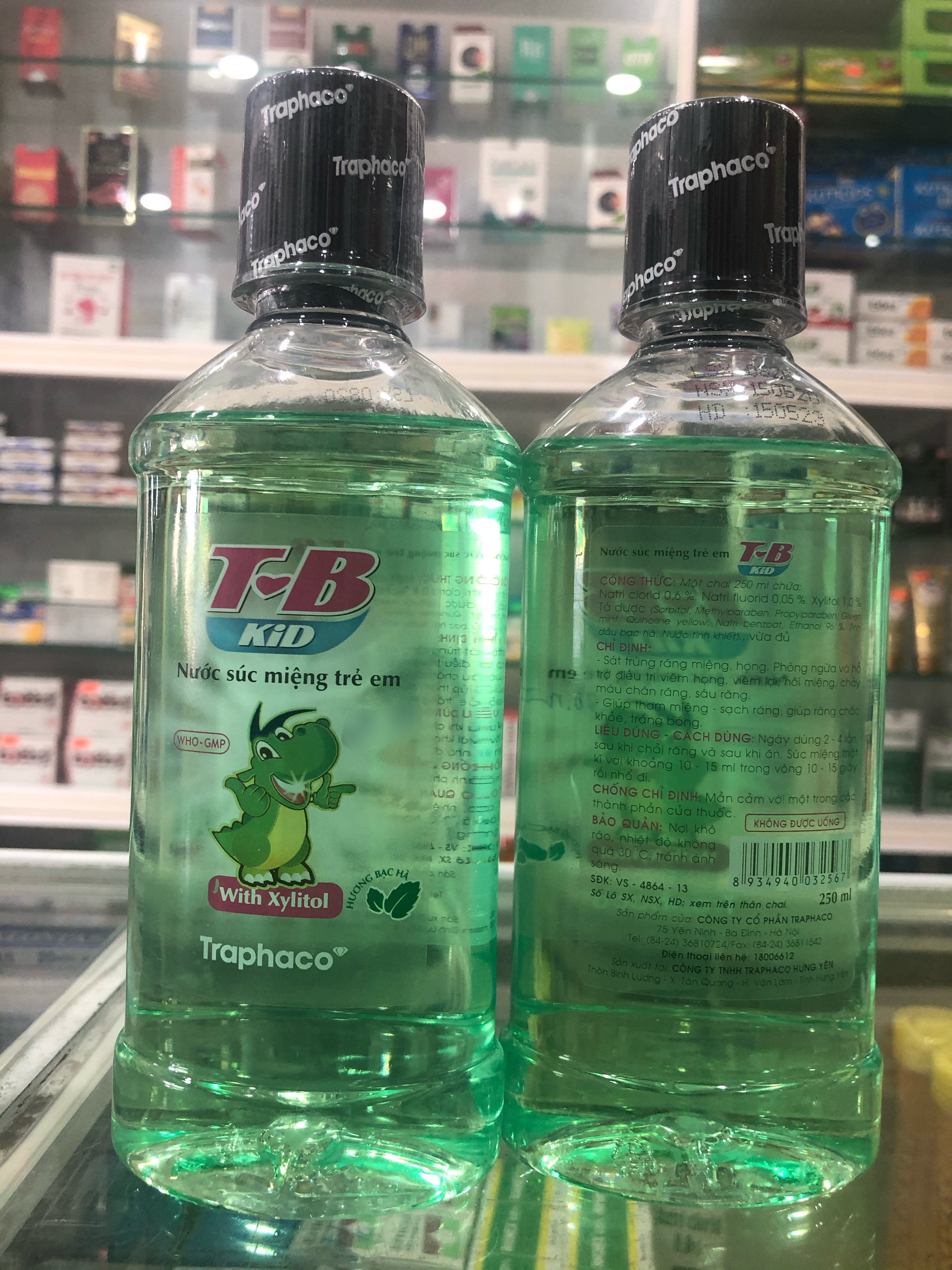 [HCM]Nước súc miệng T-B Kid - 250ml