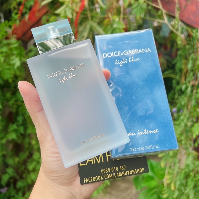 Nước hoa D&G LIGHT BLUE Eau Intense Nam, Nữ 5ml - 10ml