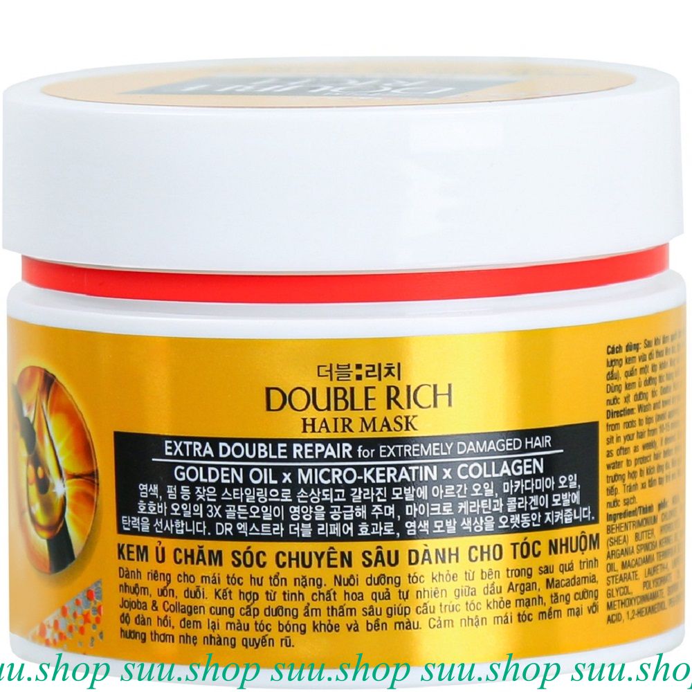 Kem Ủ Tóc 150g Double Rich Dành Cho Tóc Nhuộm