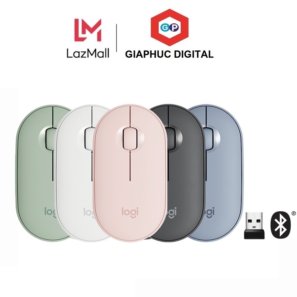 Chuột Bluetooth Silent Logitech Pebble M350