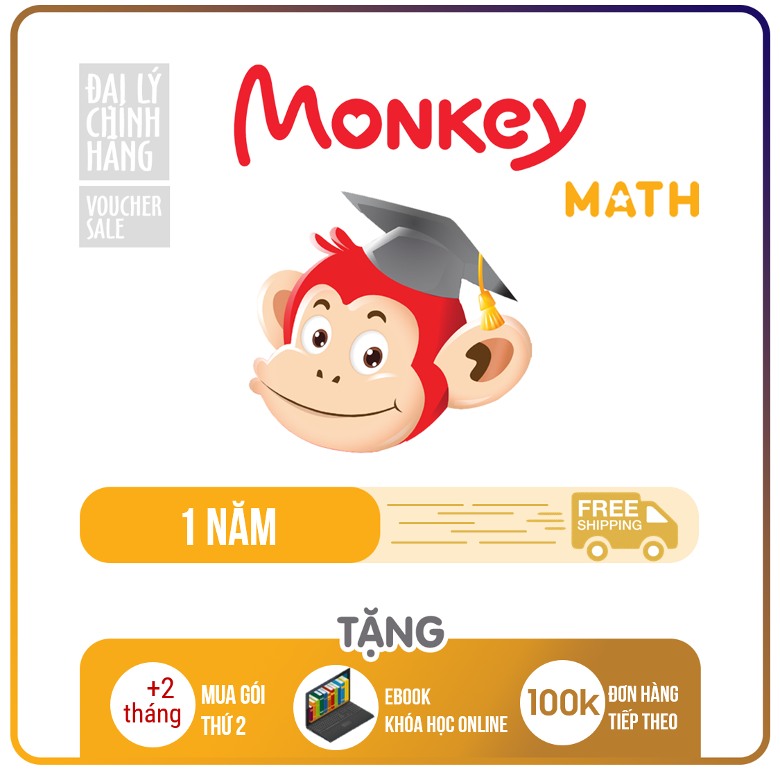 Monkey Math 1 Năm - Toán Tiếng Anh Cho Trẻ (Không Workbooks) | Lazada.Vn