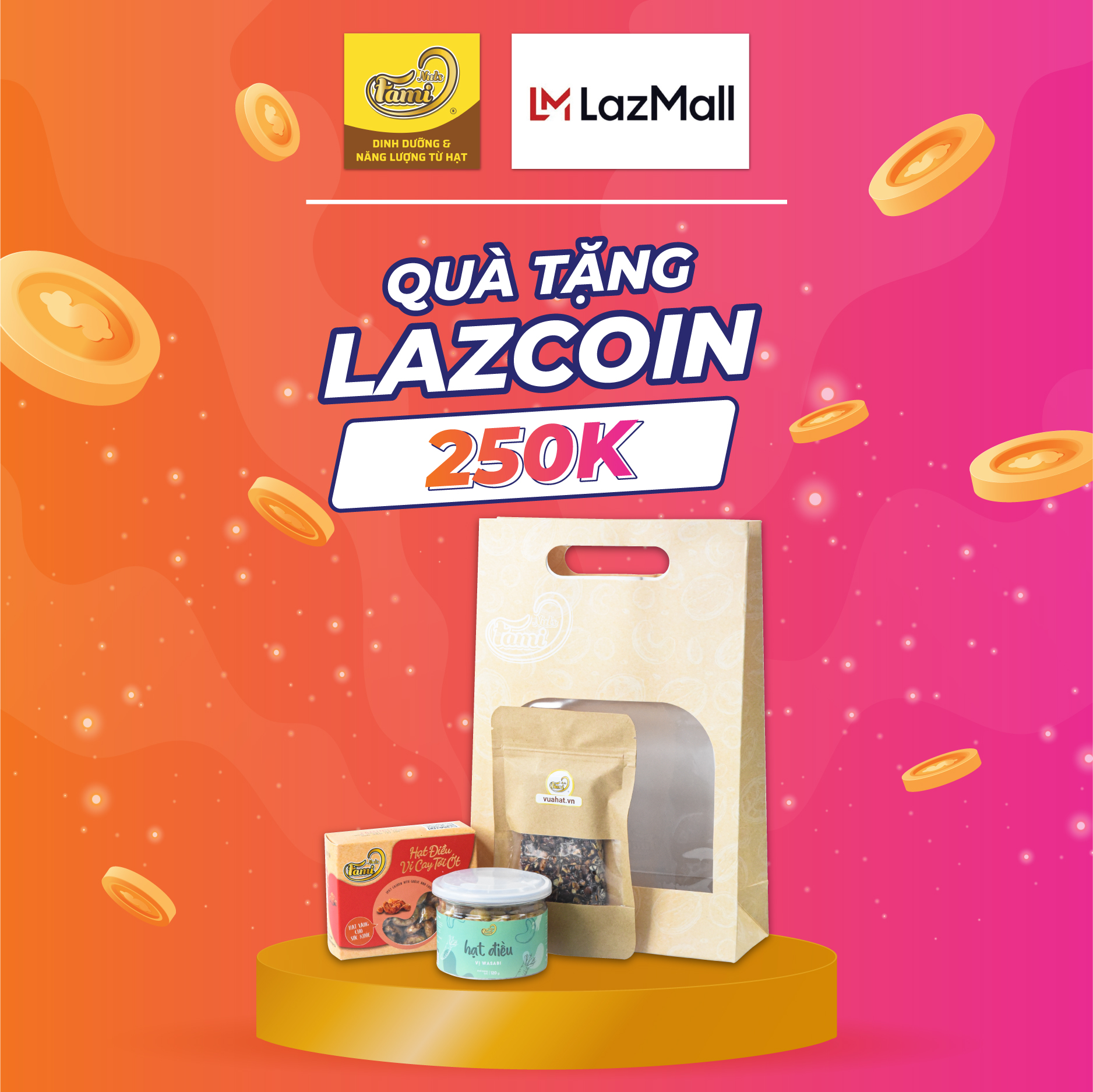 Combo quà tặng hạt dinh dưỡng FAMINUTS 400g