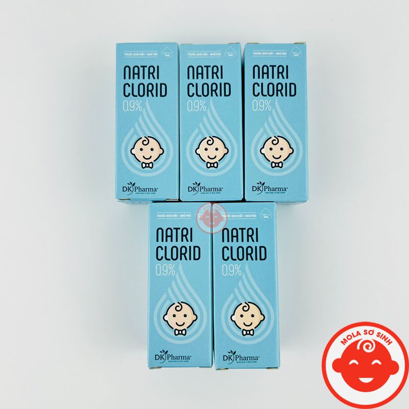 Nước muối sinh lý natriclorid 0,9% cho bé