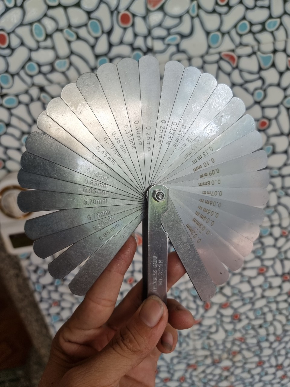Bộ căn lá 32 lá từ 0.02 đến 1mm