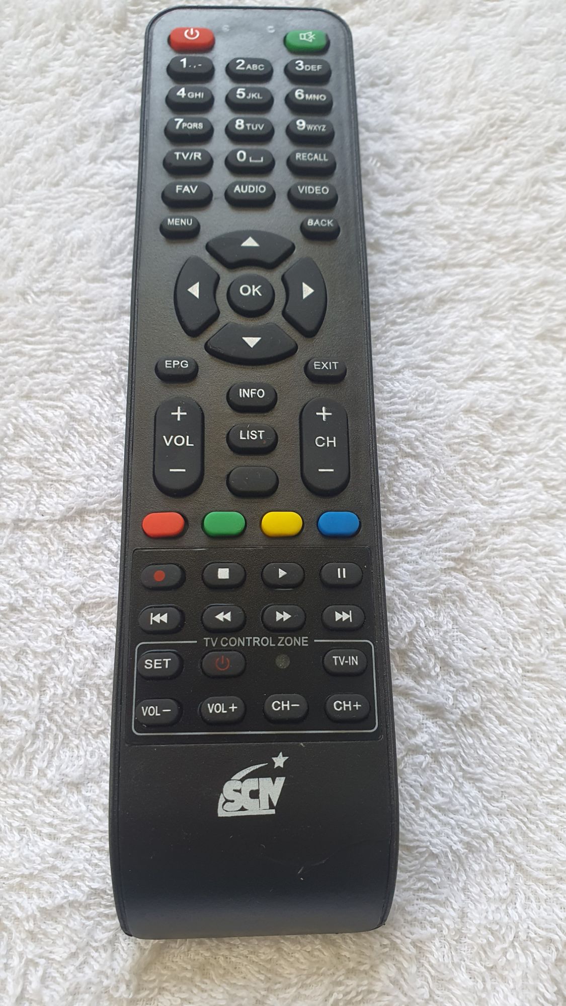 REMOTE ĐIỀU KHIỂN TRUYỀN HÌNH CÁP SCTV