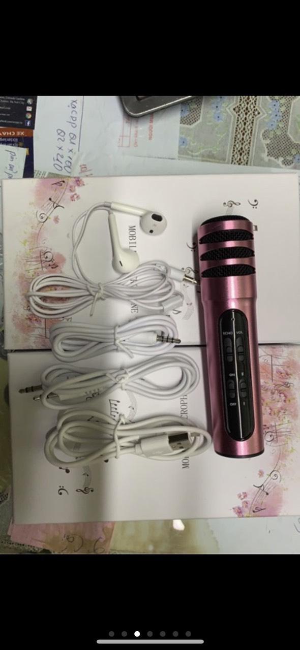 mic thu âm livstream c7 bảo hành 6 tháng đổi mới