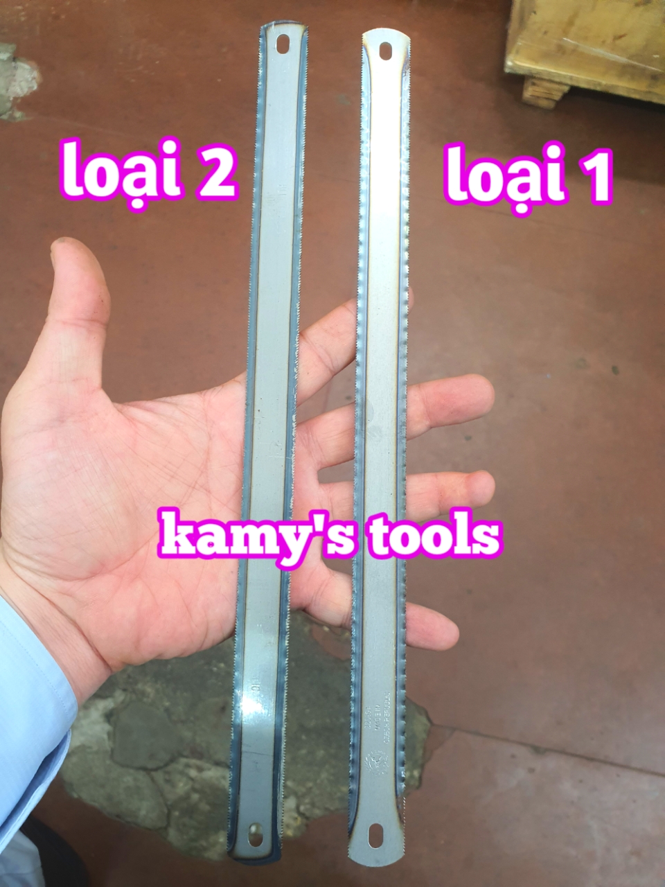 [HCM]Lưỡi Cưa Sắt 2 Mặt Dài 312mm