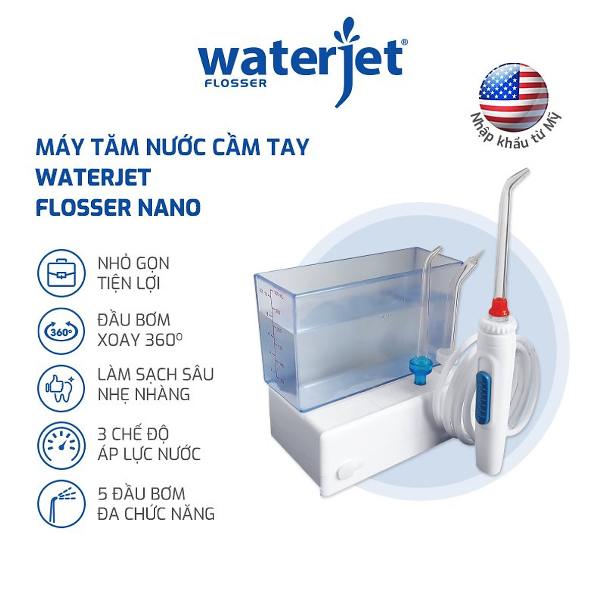 Machine toothpick water oral hygiene Waterjet Nano