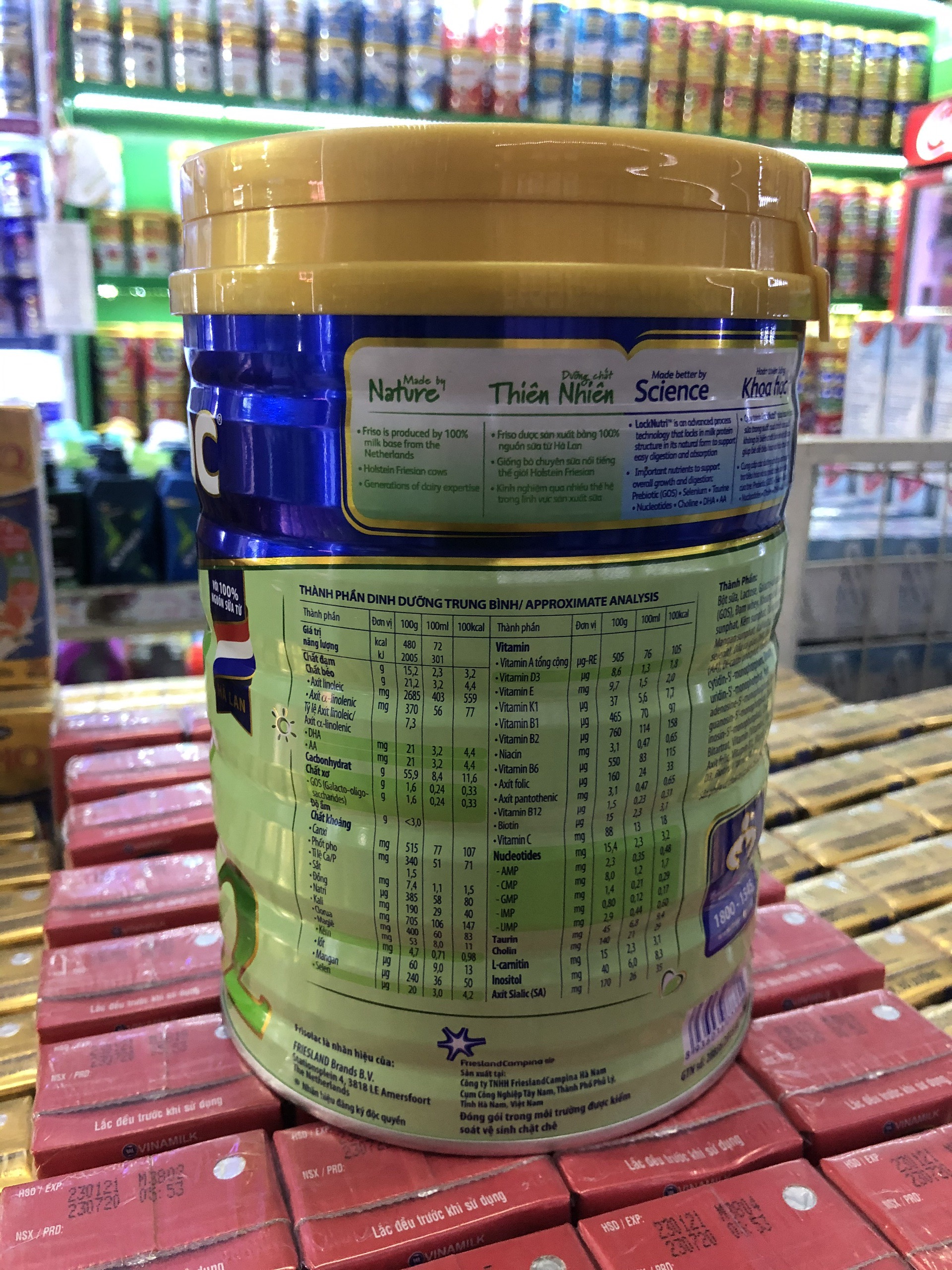 [HCM]Sữa Frisolac gold 2 lon 900g