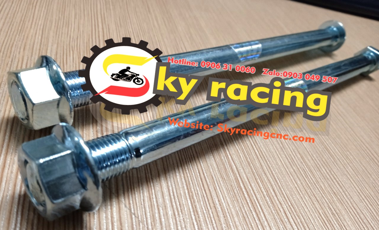 Cặp cốt trước sau Wave nhỏ sắt xi