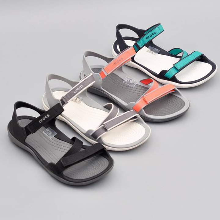 DÉP SANDAL CROCS WEBBING CHO NỮ