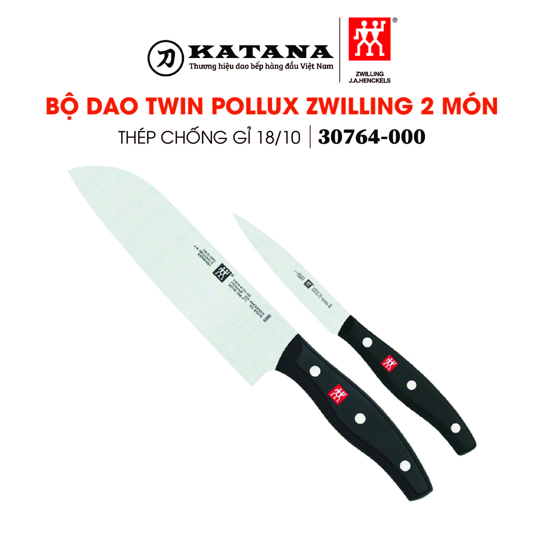 ZWILLING - Bộ dao Twin Pollux - 2 món (Kiểu B)