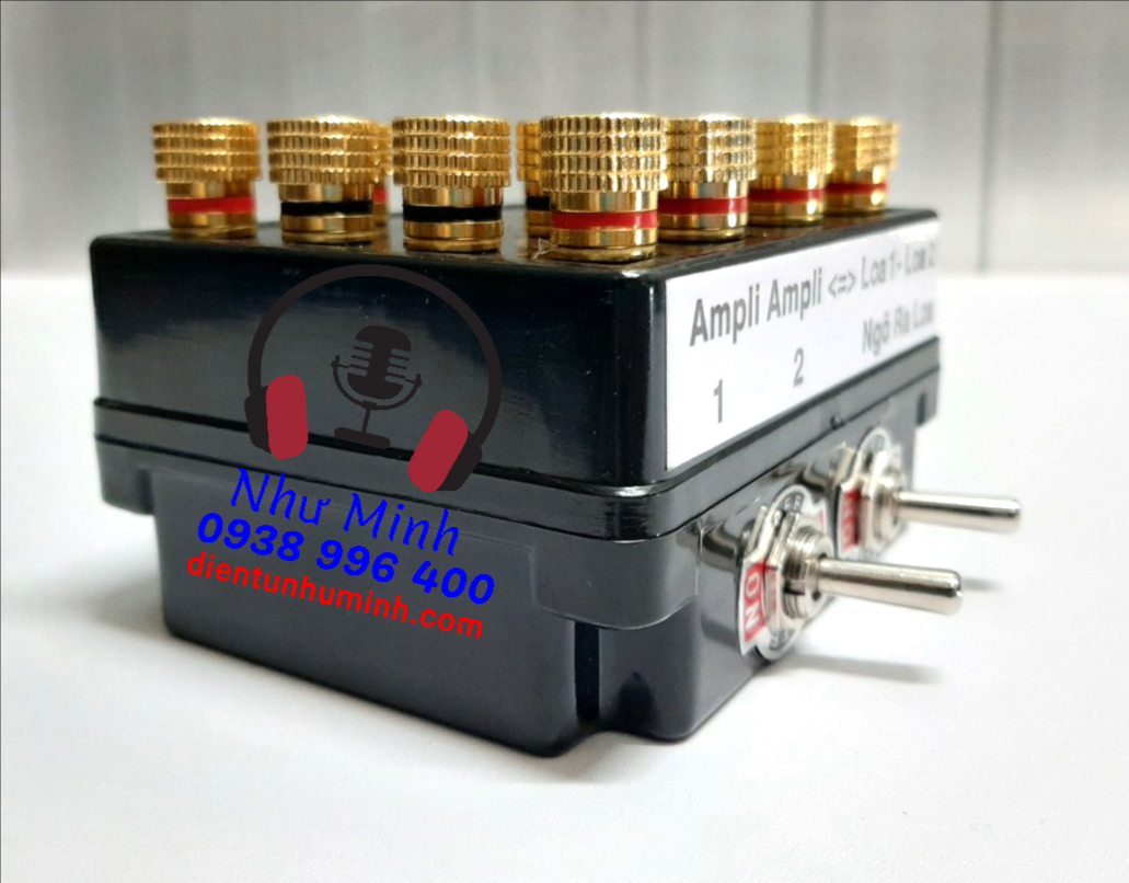 [HCM]BỘ CHUYỂN CẦU LOA / AMPLY 2 KÊNH