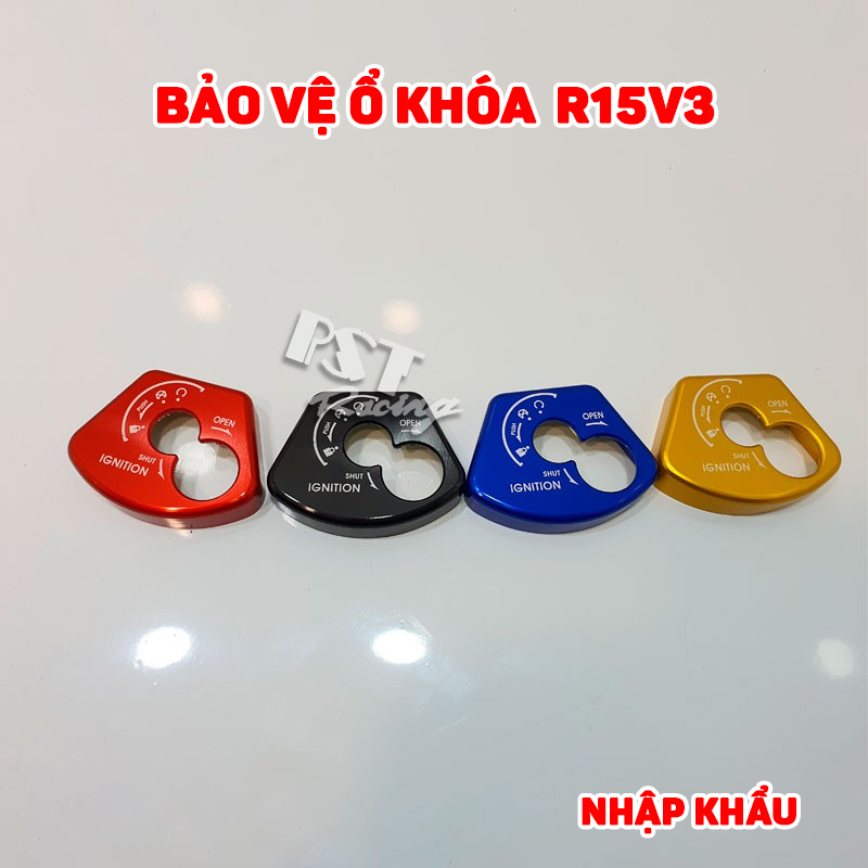 Bảo vệ ổ khóa yamaha r15v3 cnc nhập khẩu