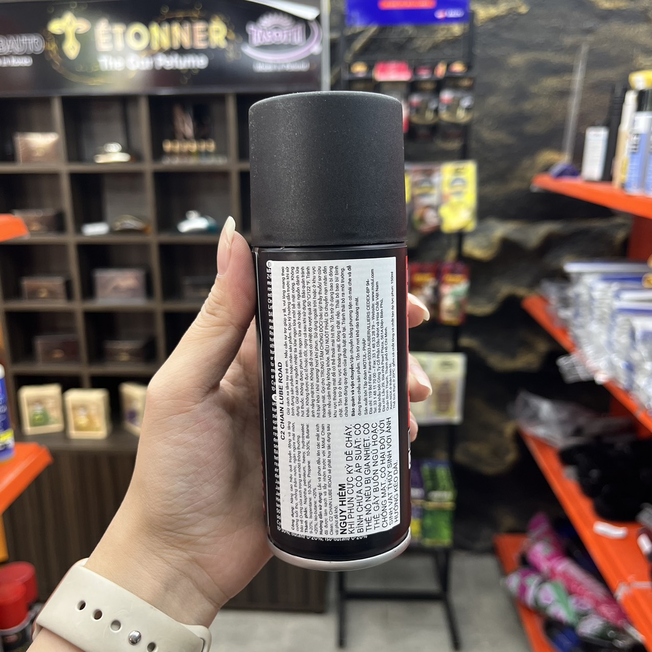 [Tặng Cọ Sên] Chai Xịt Dưỡng Sên , Xích Motul C2 150ML