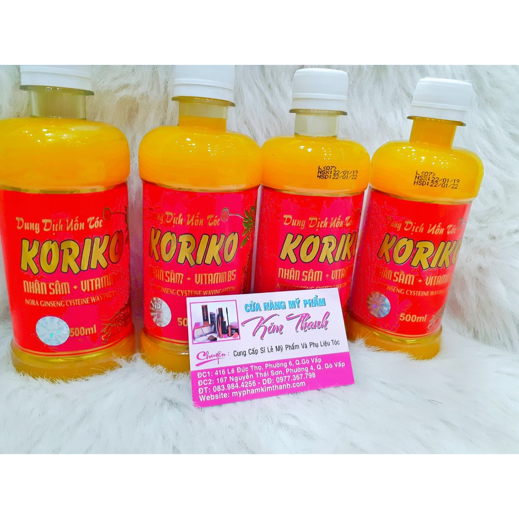 Thuốc uốn tóc Nhân Sâm KORIKO