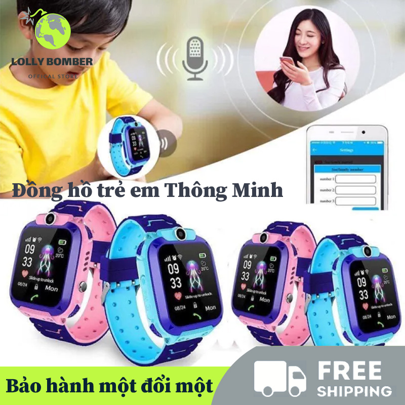 Đồng Hồ thông minh,Đồng Hồ Định Vị Trẻ Em Q12 Chống Nước,Đồng Hồ Định Vị Thông Minh Q12 Cho Trẻ Em Học Sinh,Đồng Hồ Thông Minh Trẻ Em Smartwatch Cho Bé Yêu , Ngôn Ngữ Tiếng Việt