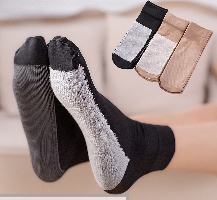sỉ 5 đôi-10 đôi tất da chân nữ hàng dày đẹp
