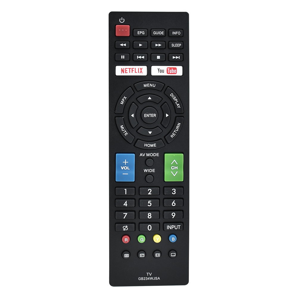 Điều khiển tivi sharp gb234wjsa - hàng tốt,remote tivi sharp smart, rimot tv sharp gb234wjsa, mót tivi sharp 40le380x, 60ua6500x, 50sa5500x, 40sa5500x