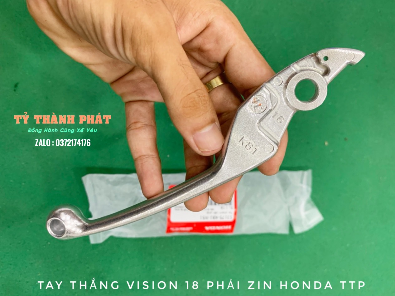 Tay thắng đĩa Vision 18, 21, AB 2020 Phải Smartkey (Cây)