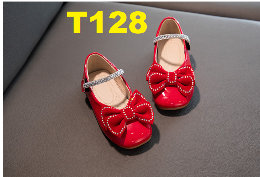 giày Búp bê nơ bé gái T128