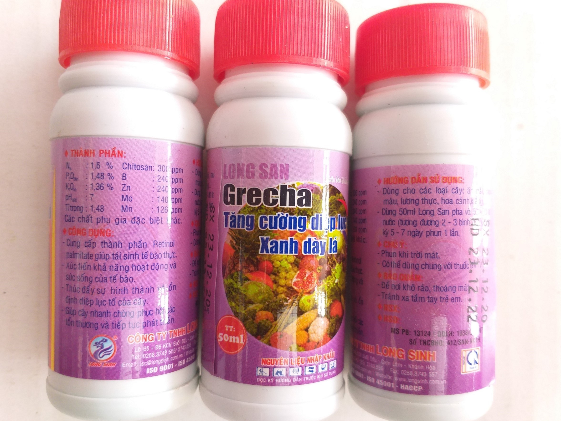 Phân vi lượng bón rễ - LS - Grecha - 50ml