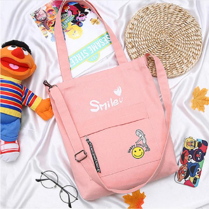 TÚI TOTE THỜI TRANG  SMILE