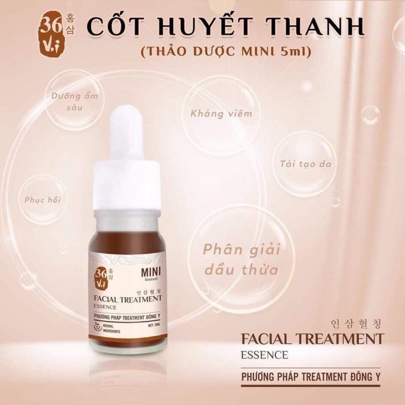 CỐT HUYẾT THANH THẢO DƯỢC 36 VỊ MEEA ORGANIC 5ML
