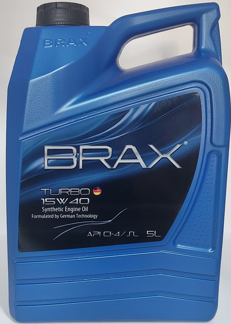 Dầu nhớt Brax Turbo 15W40 API CI-4 SL dầu nhớt tổng hợp