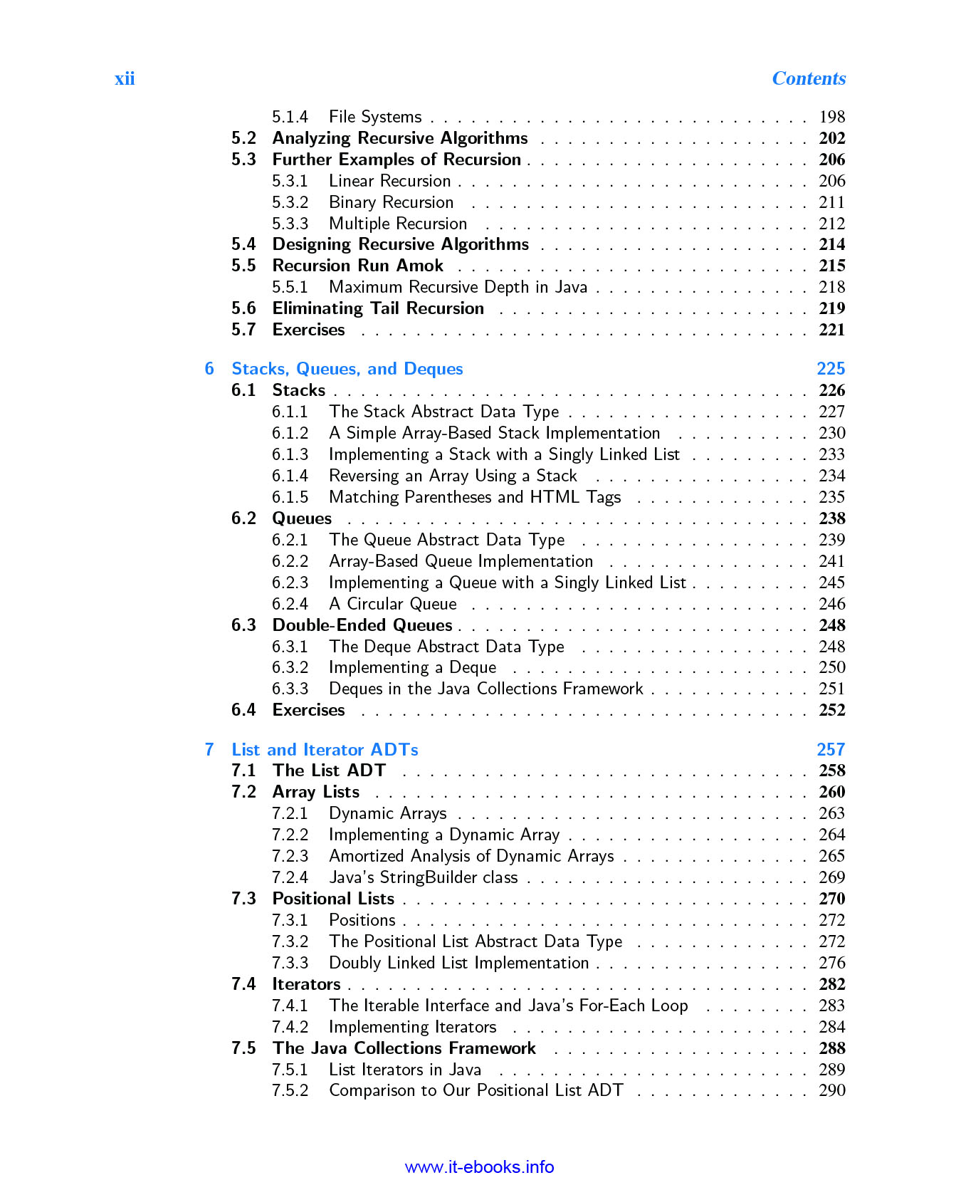 Data Structures and Algorithms in Java  2017 - Hanoi Book Store