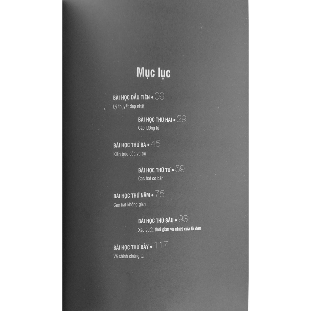 Sách - 7 Bài học hay nhất về vật lý [AlphaBooks]