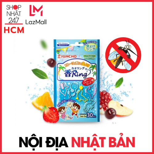 Vòng đuổi muỗi cho bé 30 chiếc nội địa Nhật Bản