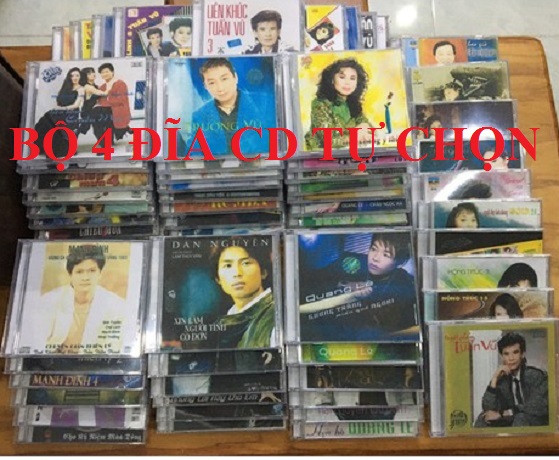 [MDCD] BỘ 4 ĐĨA CD TỰ CHỌN