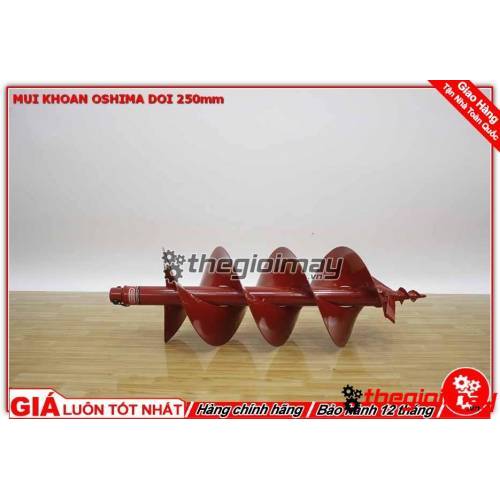 [HCM]Mũi khoan đất đôi 250mm