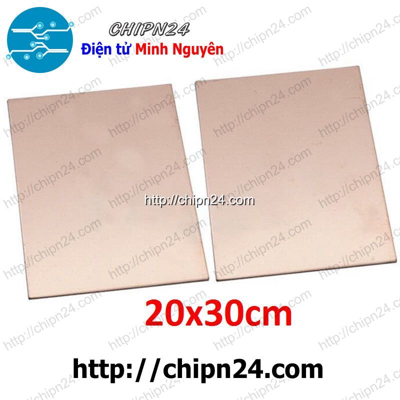 Phíp đồng thủy tinh fr4 20x30cm