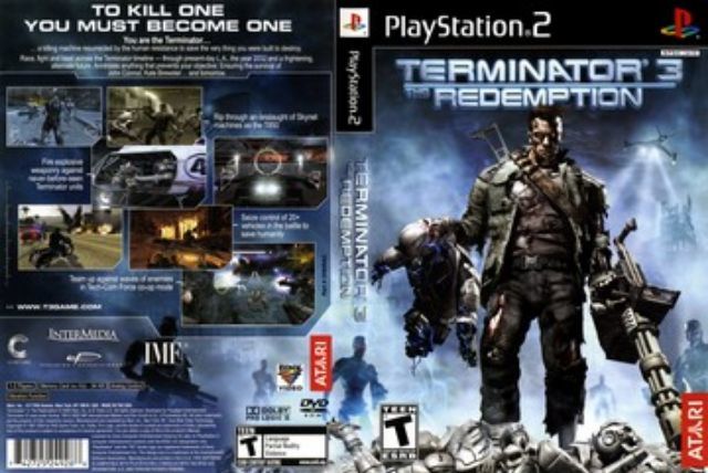 Game ps2 terminator 3