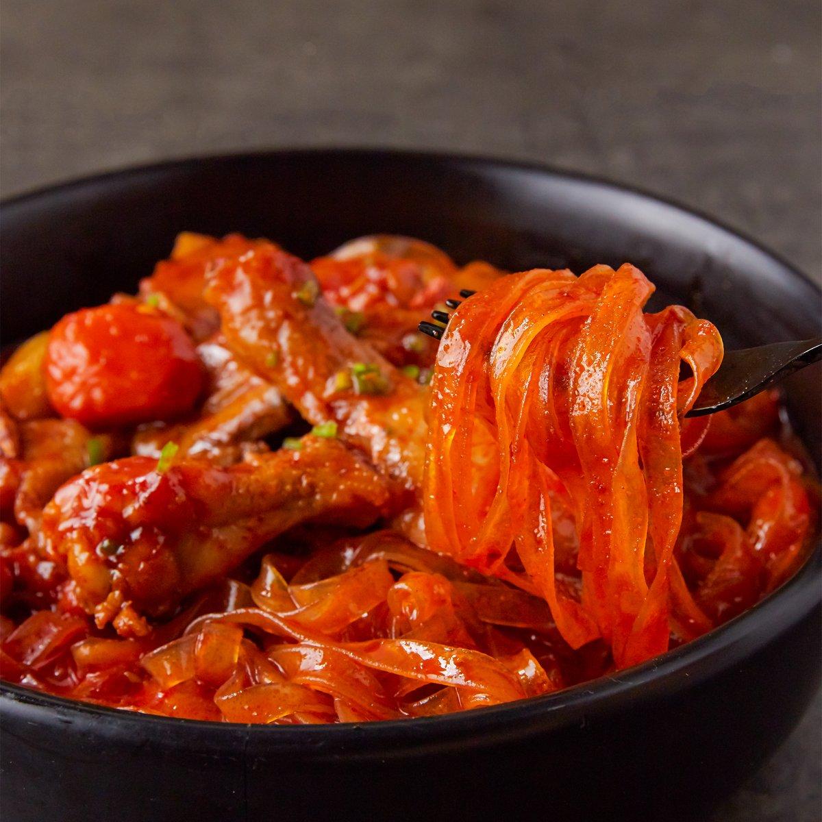 Miến khô Hàn Quốc 100g, 1kg (miến cọng tròn, miến dẹt)