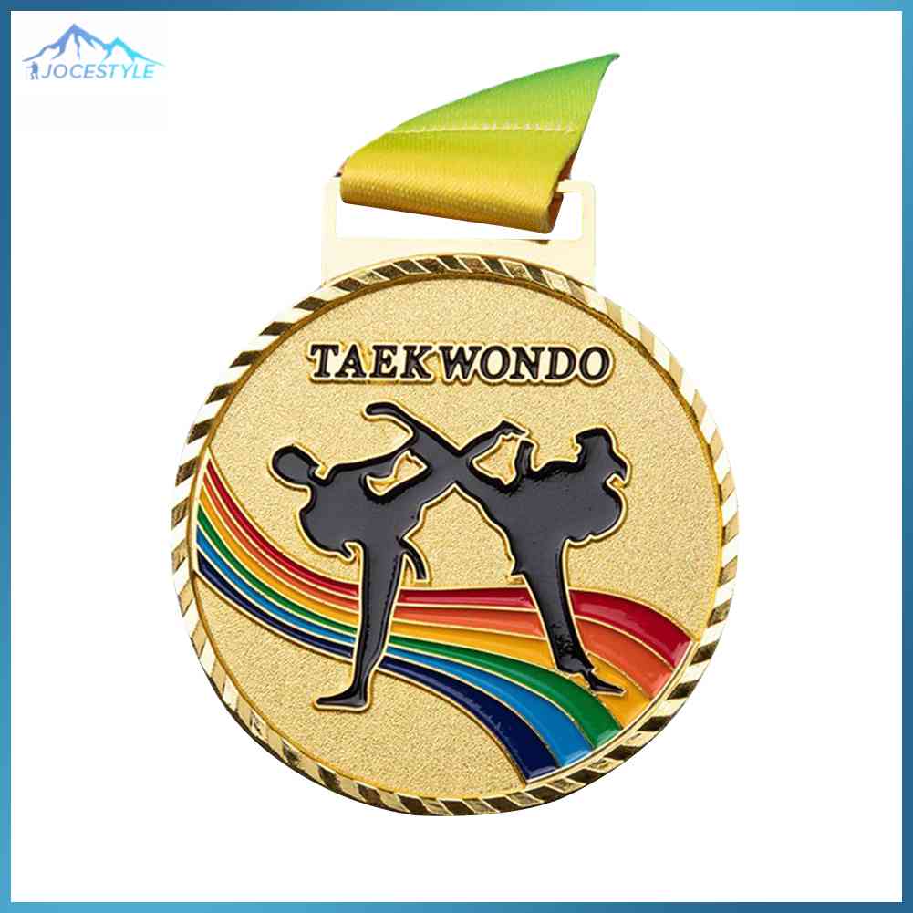 Sports Game Medal Award Golden Silver Copper Baking Fishing Taekwondo Medal