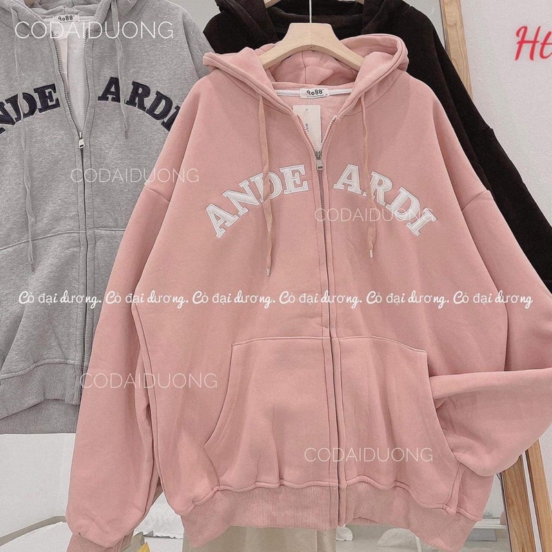 Áo khoác nỉ cotton ANDE H26