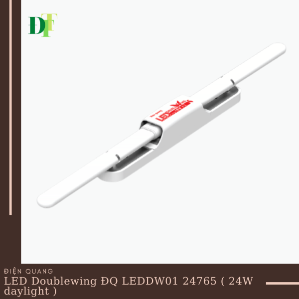 Bộ đèn LED Doublewing Điện Quang ĐQ LEDDW01 24765 ( 24W daylight )