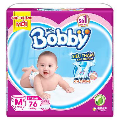 Bỉm dán Bobby M76 (6-10kg)