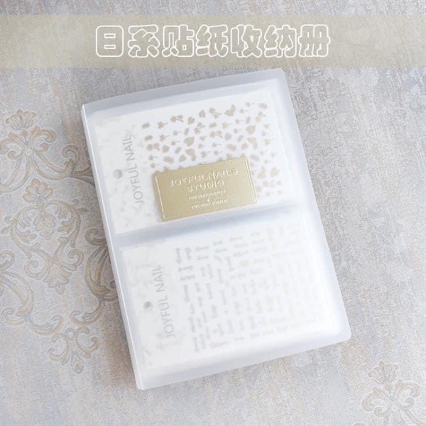 Sổ đựng stickers, sổ đựng hình dán trang trí móng