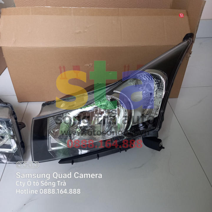 Đèn pha daewoo lacetti cdx, chevrolet cruze 2010 - 2014