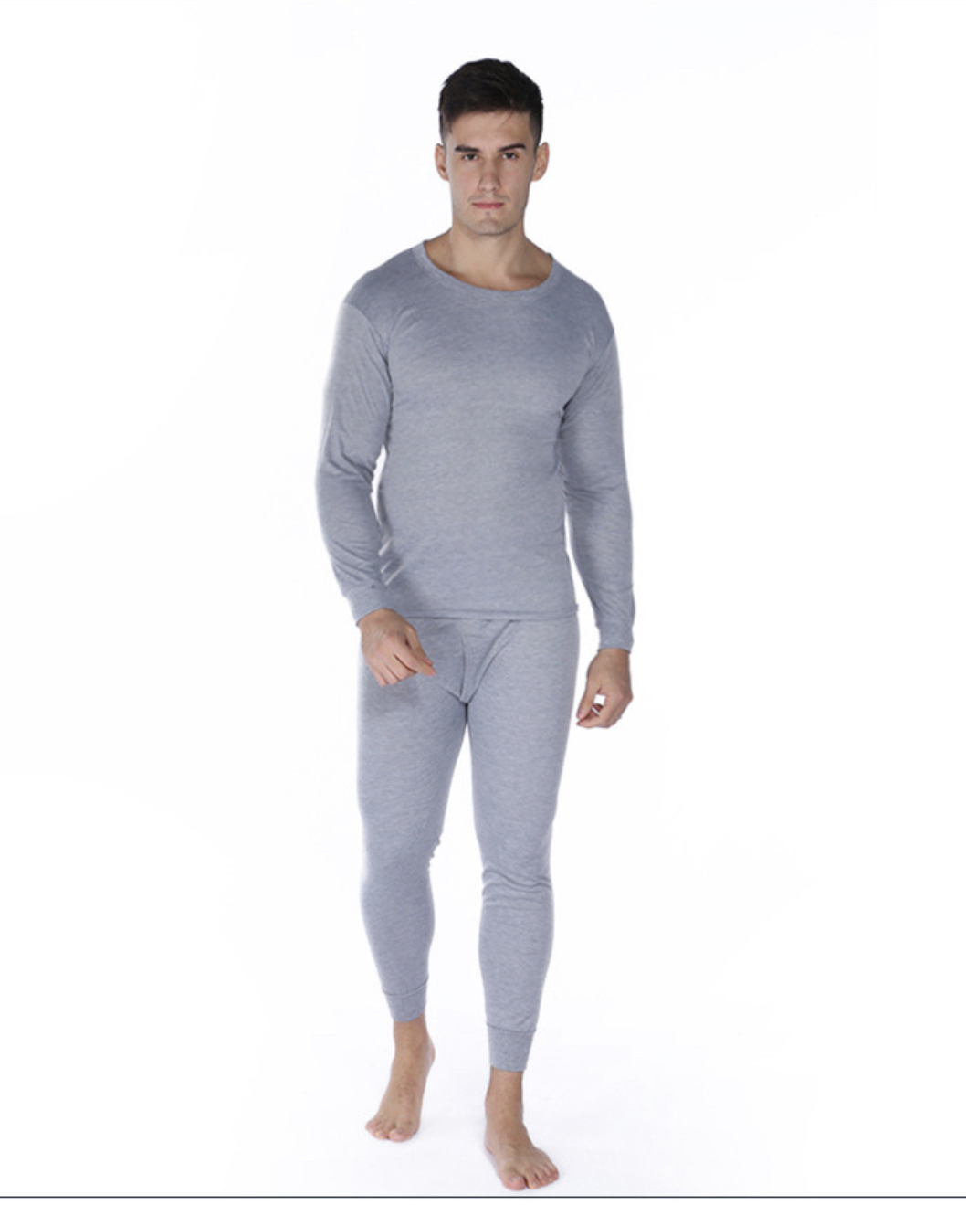 MS344 Bộ giữ nhiệt nam chất nỉ bong co giãn ôm body siêu ấm mùa đông