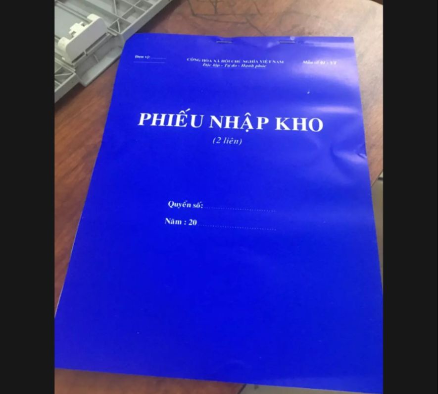 Phiếu xuất kho/ Nhập kho A4-2 liên 60 tờ(mua 10 quyển tặng 1 quyển)