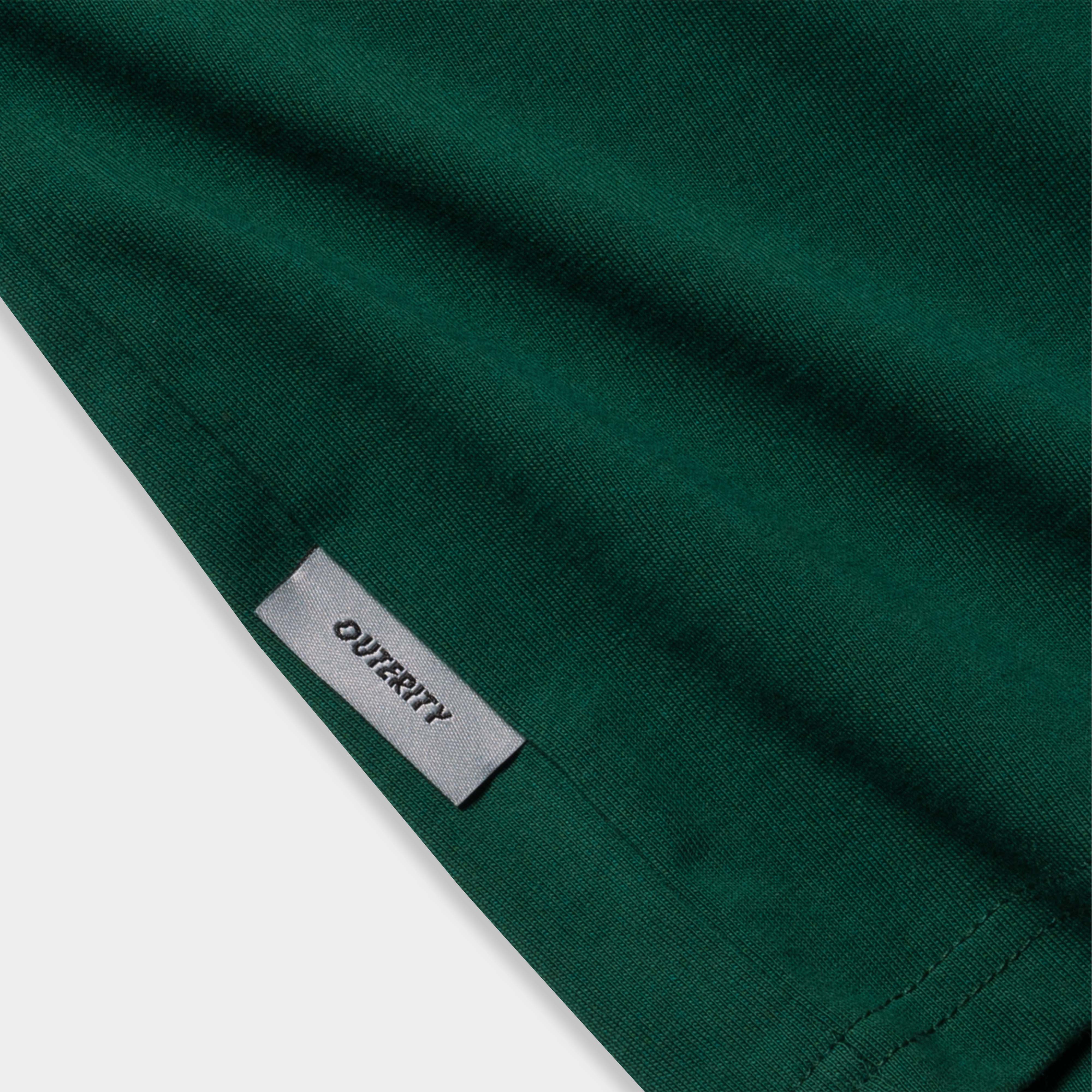 Áo thun Outerity MultiFont v3.0 / Màu Xanh Lá Đậm - ORT.B 156