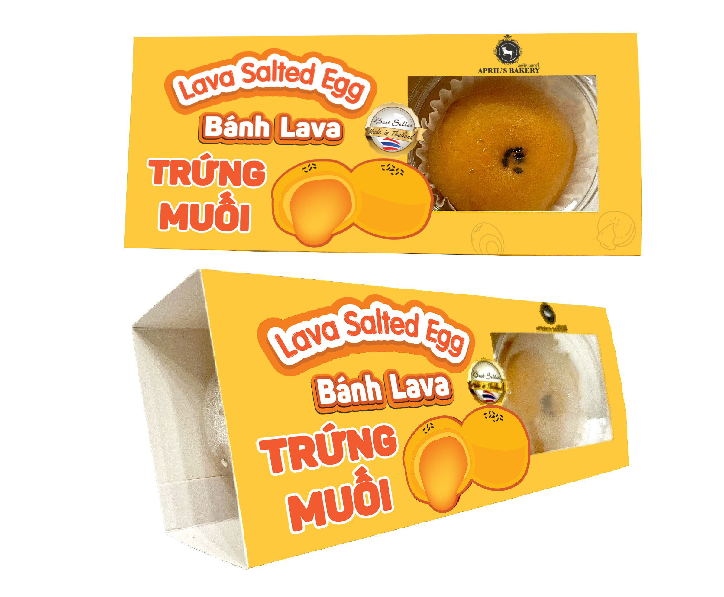 BÁNH LAVA TRỨNG MUỐI 71G