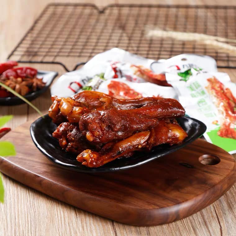 Đùi Vịt Cay Dacheng - Gói 35gr - Đồ Ăn Vặt Trung