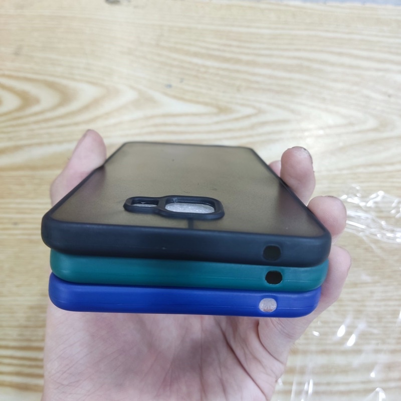 Ốp lưng Samsung C9pro dẻo viềng lưng nhựa nhám